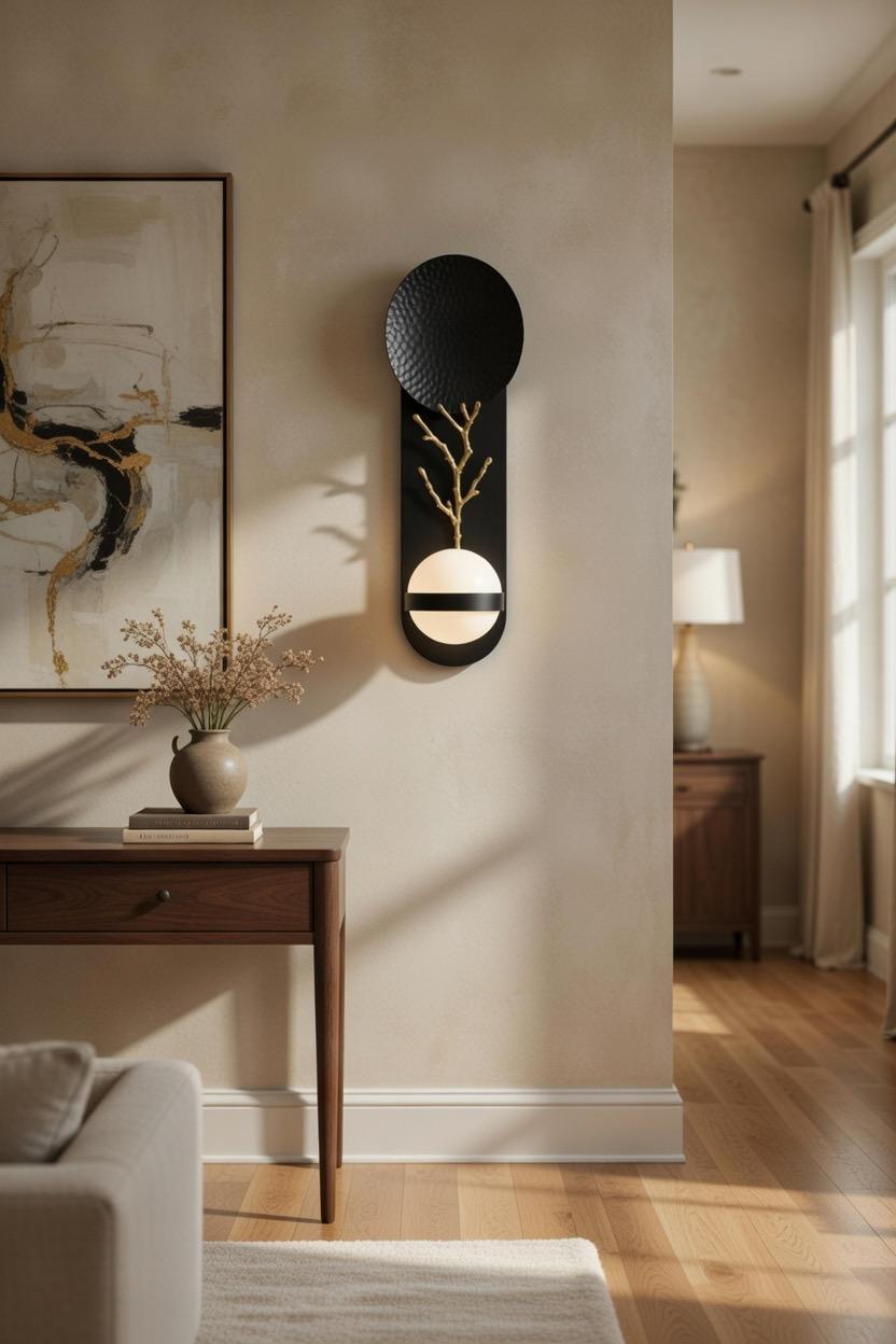 Lunora Prinç Dal Detaylı Duvar Aplik - 2