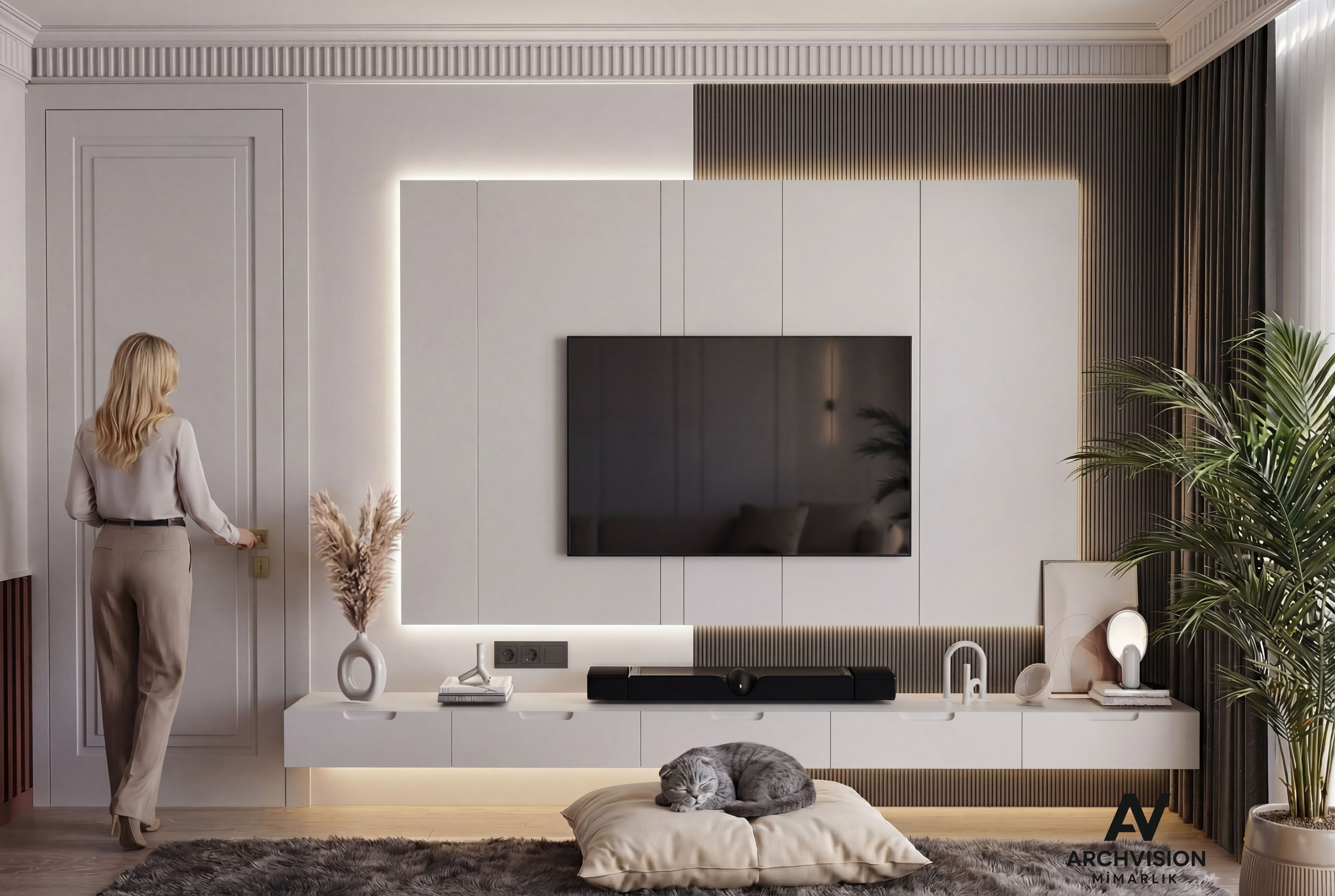  - İç Mekan Mimari Tasarım Projesi - ArchVision Mimarlık