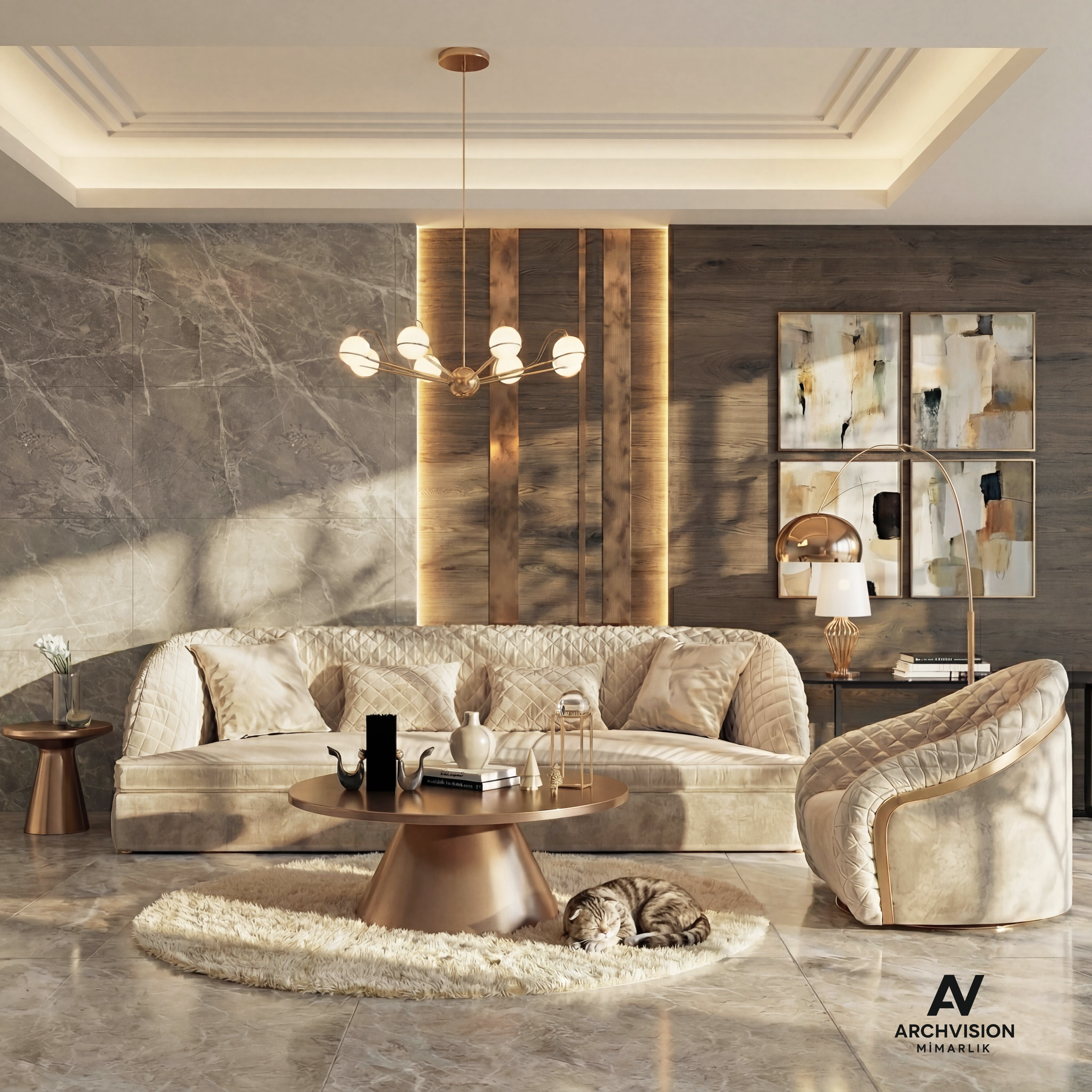  - İç Mekan Mimari Tasarım Projesi - ArchVision Mimarlık