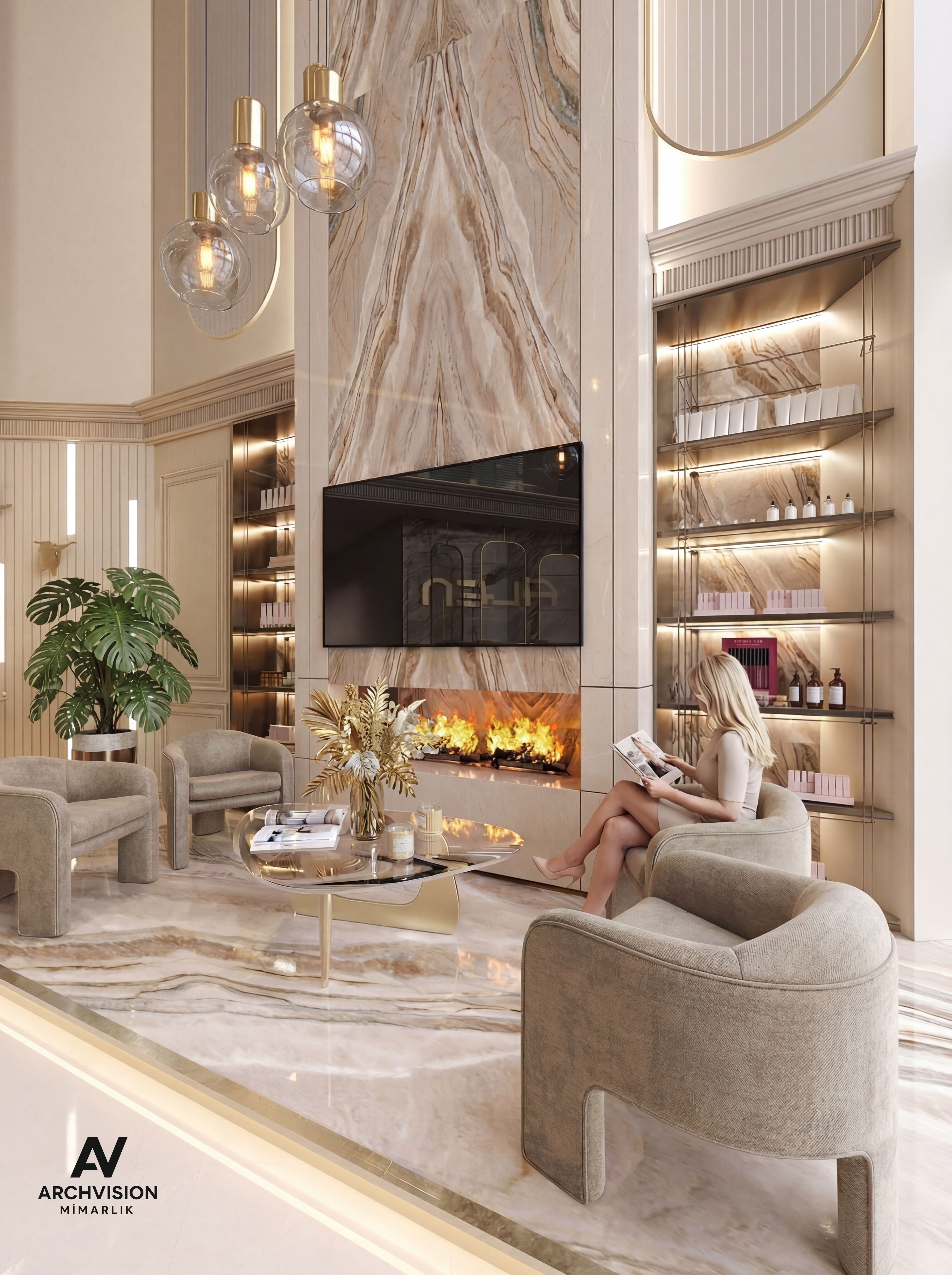  - İç Mekan Mimari Tasarım Projesi - ArchVision Mimarlık